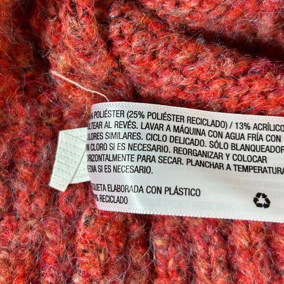 Universal Thread Mock Neck Cable Knit Cropped Sweater plus size XXL - Picture 7 of 10